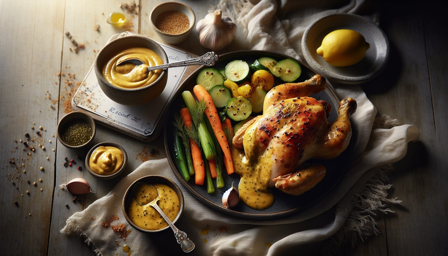 Simple Homemade Creamy Dijon Mustard Sauce - A delicious recipe by DigiDish