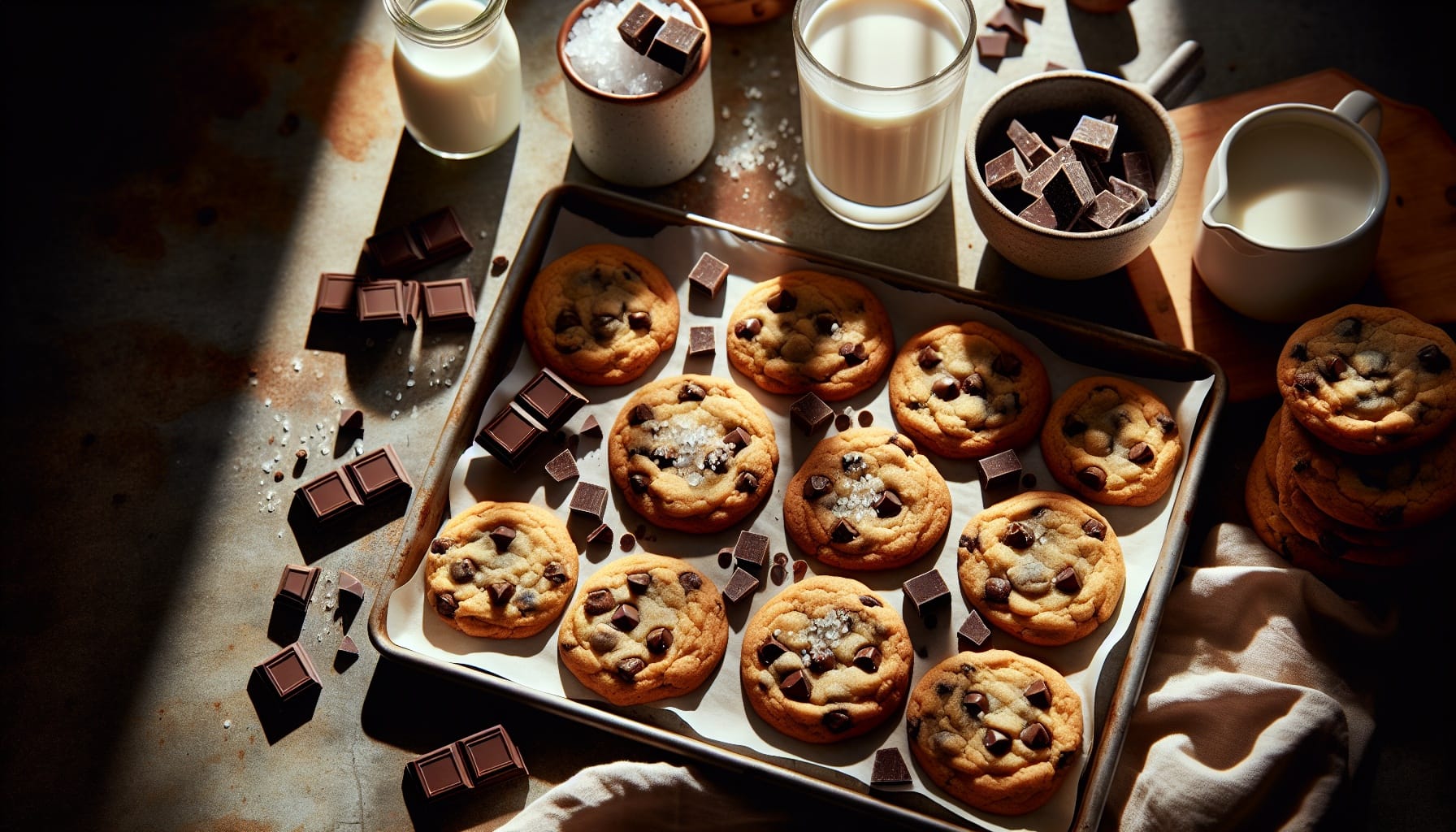 Classic Chewy Chocolate Chip Cookies - A delicious recipe by DigiDish