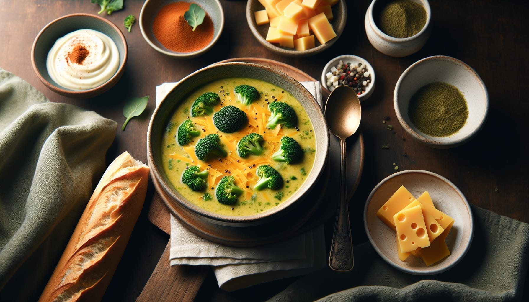 Classic Creamy Broccoli Cheddar Soup - A delicious recipe by DigiDish