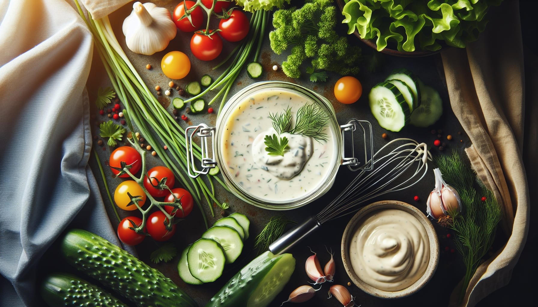 Easy Homemade Buttermilk Ranch Dressing - A delicious recipe by DigiDish