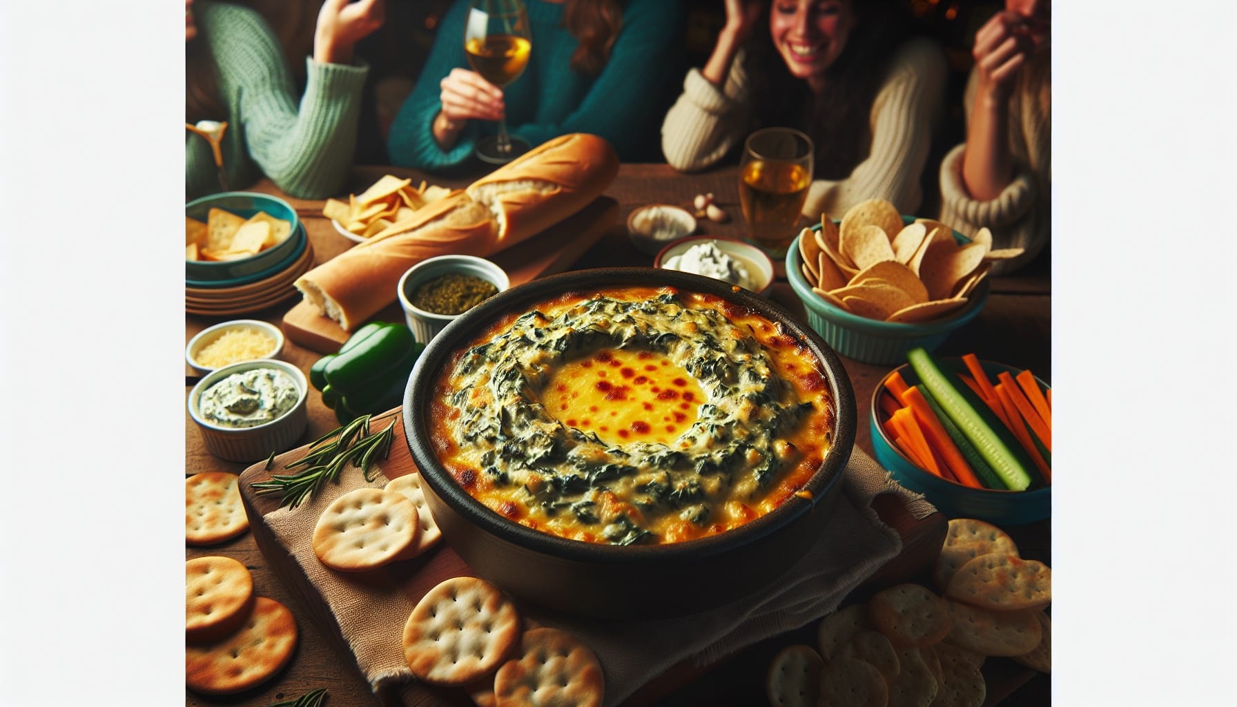 Simple Homemade Creamy Spinach Artichoke Dip - A delicious recipe by DigiDish