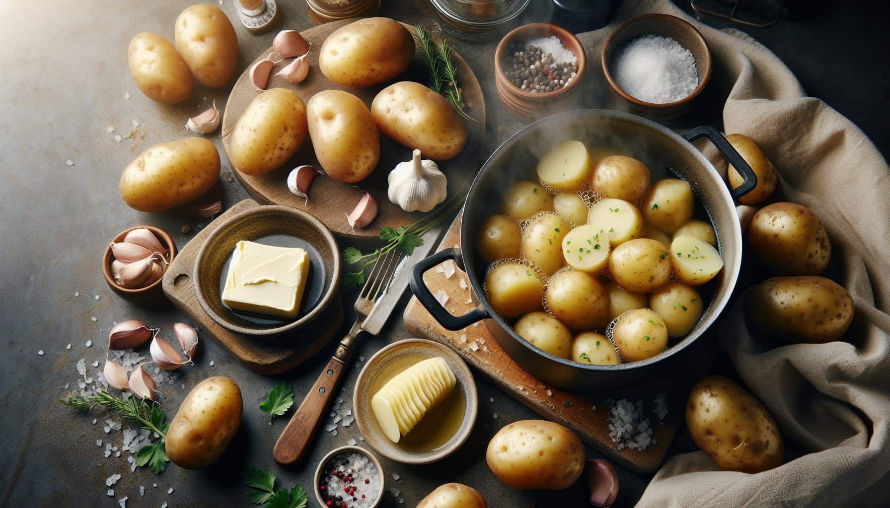 How to Make Perfect Boiled Potatoes - A delicious recipe by DigiDish