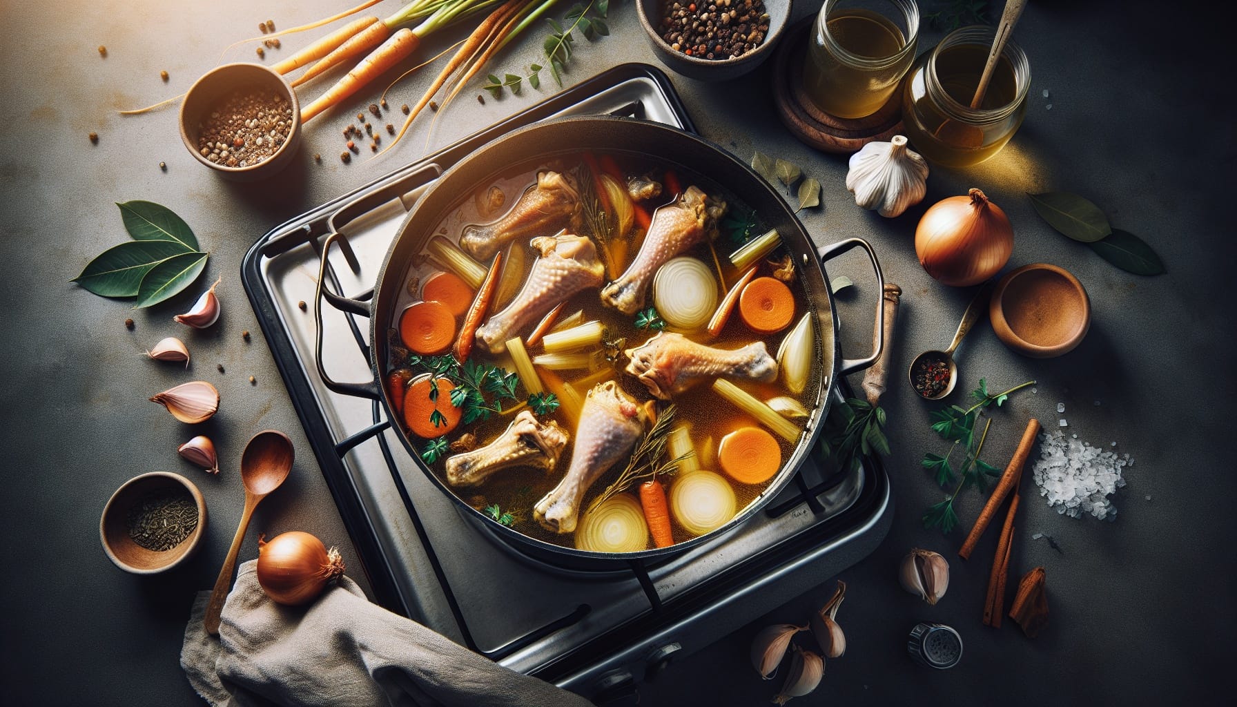 How to Make Perfect Chicken Stock - A delicious recipe by DigiDish