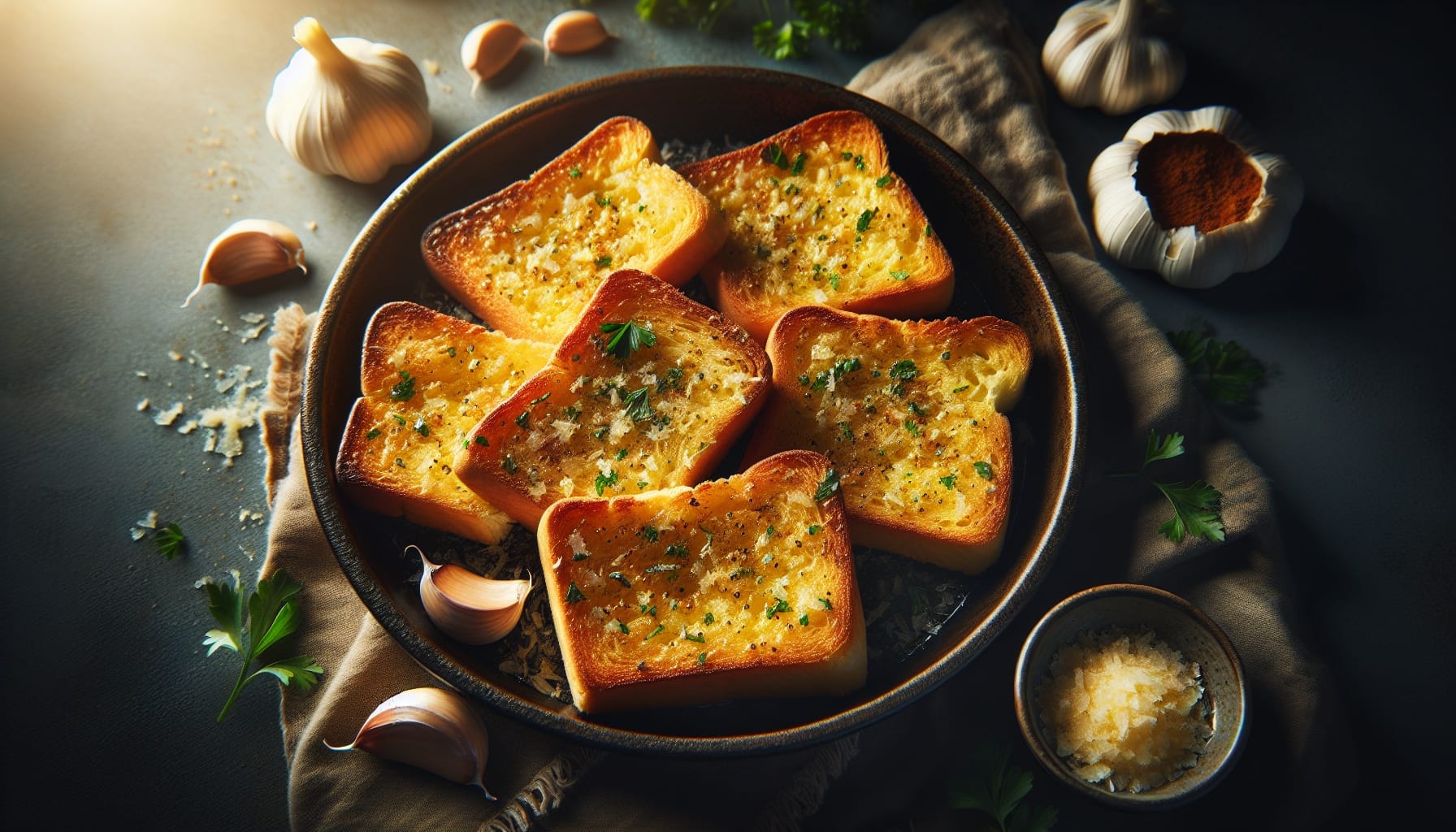 How to Make Perfect Garlic Bread - A delicious recipe by DigiDish