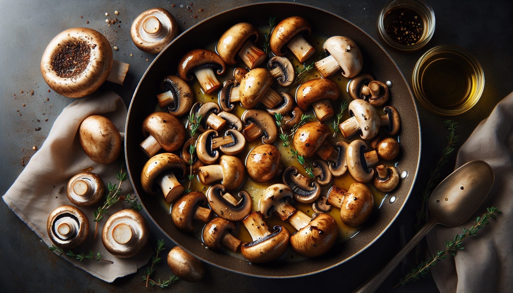 How to Make Perfect Sauteed Mushrooms - A delicious recipe by DigiDish
