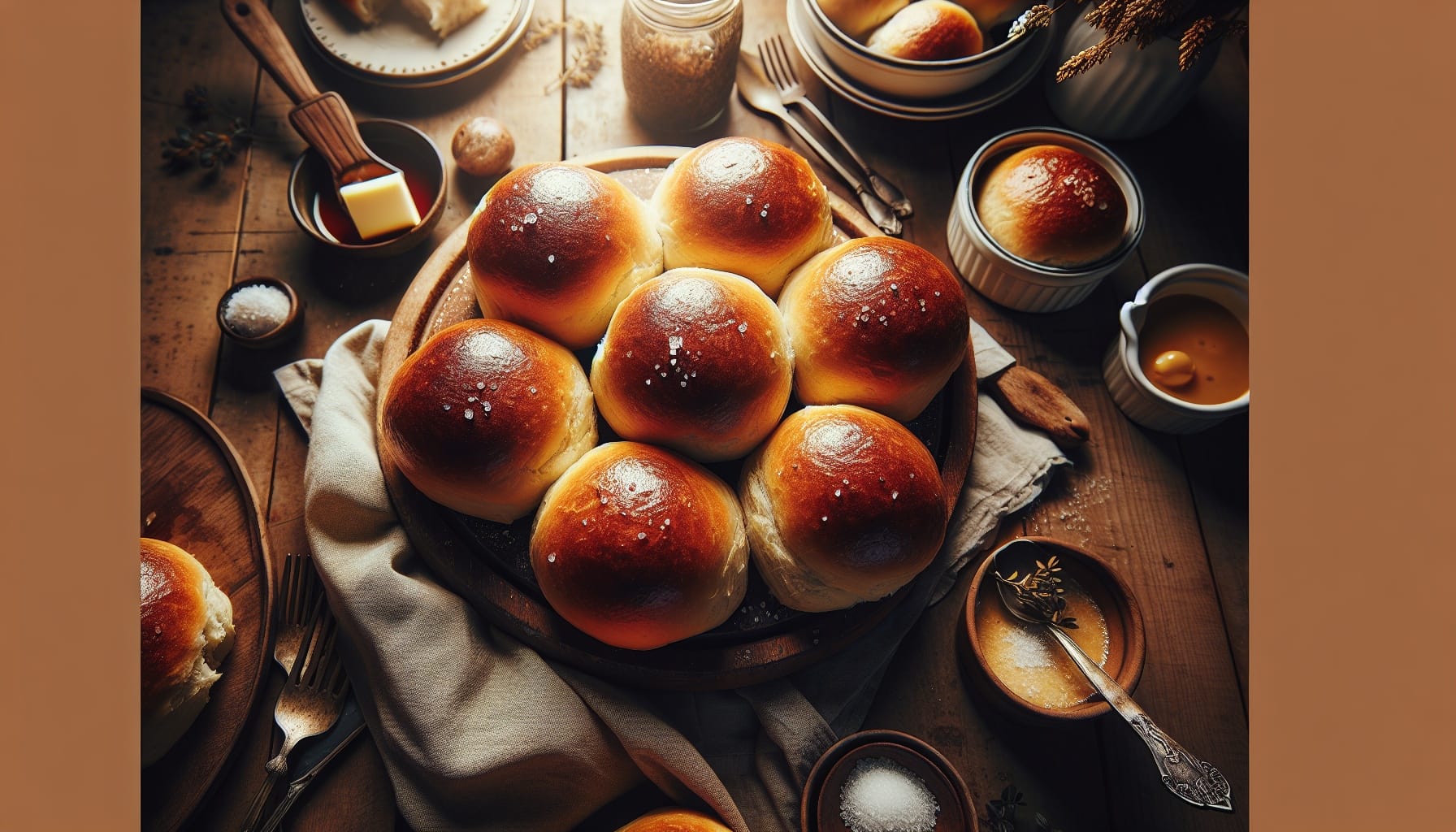 How to Make Perfect Soft Fluffy Dinner Rolls - A delicious recipe by DigiDish