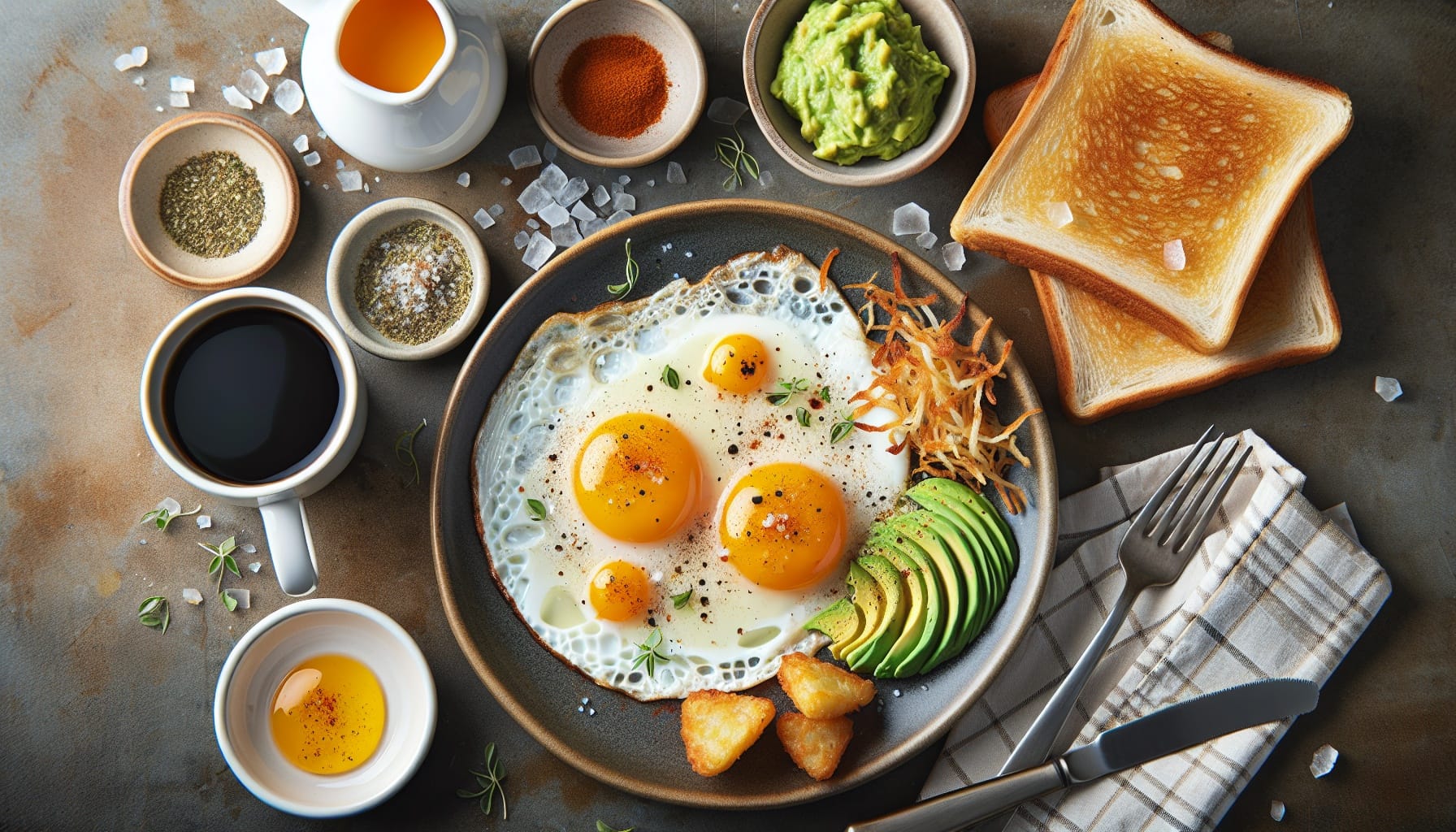 How to Make Perfect Sunny Side Up Eggs - A delicious recipe by DigiDish