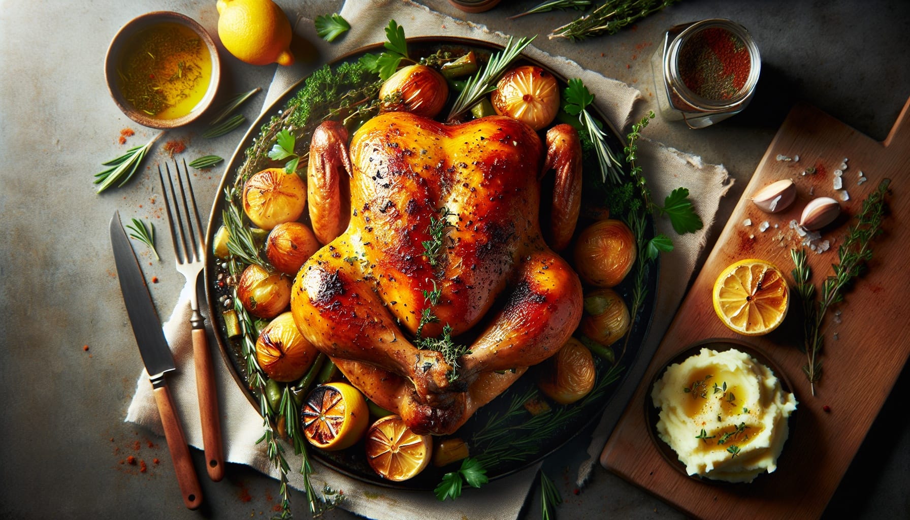 How to Make Perfectly Roasted Chicken - A delicious recipe by DigiDish