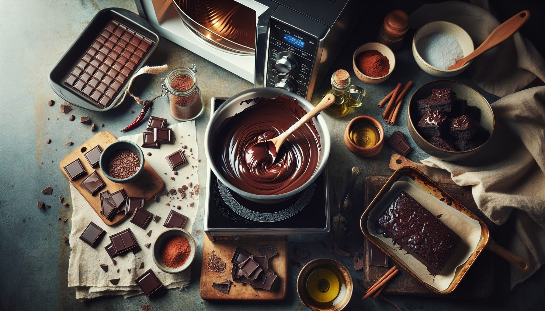 How to Melt Chocolate for Baking - A delicious recipe by DigiDish