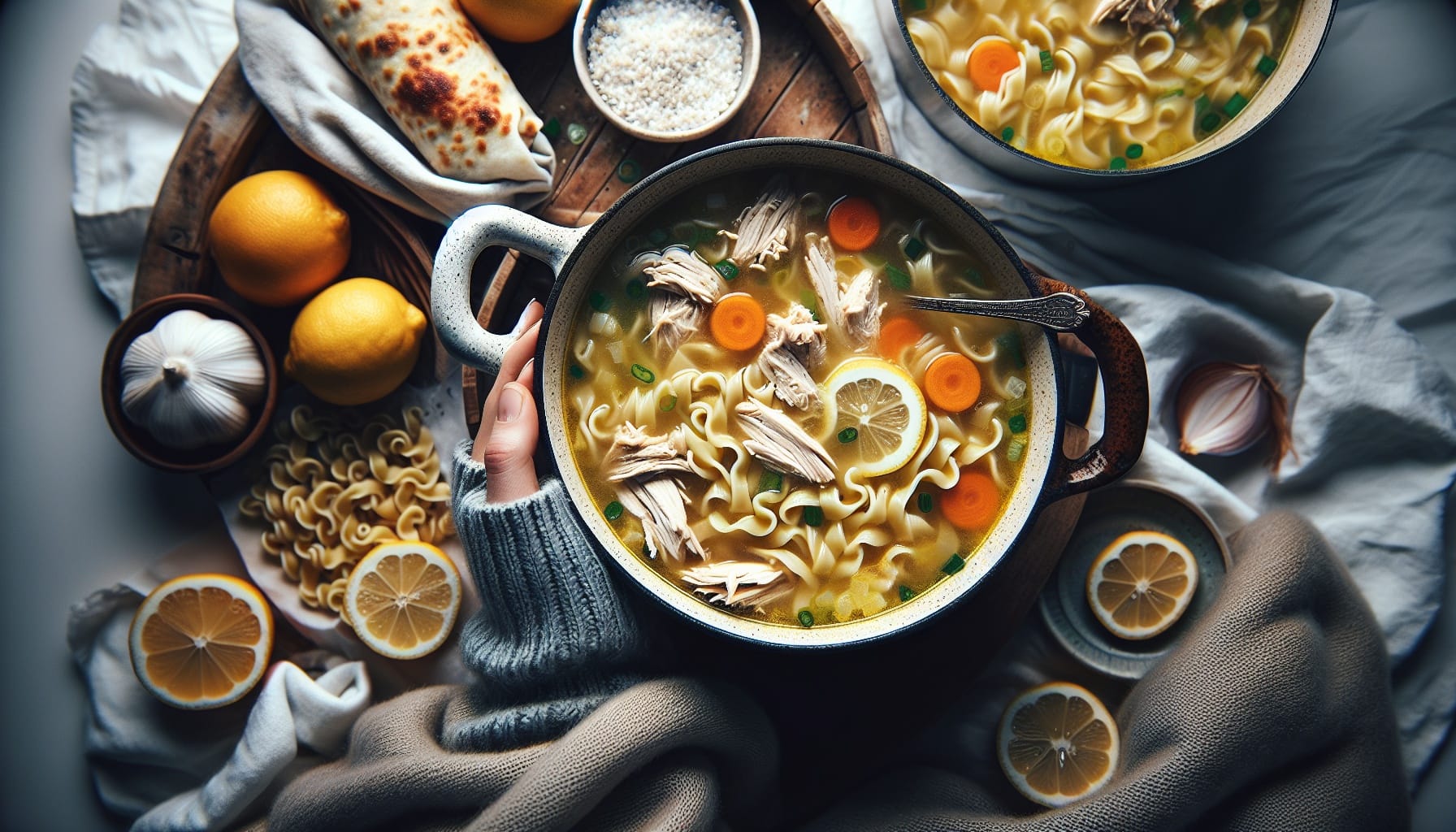 Simple Homemade Chicken Noodle Soup - A delicious recipe by DigiDish