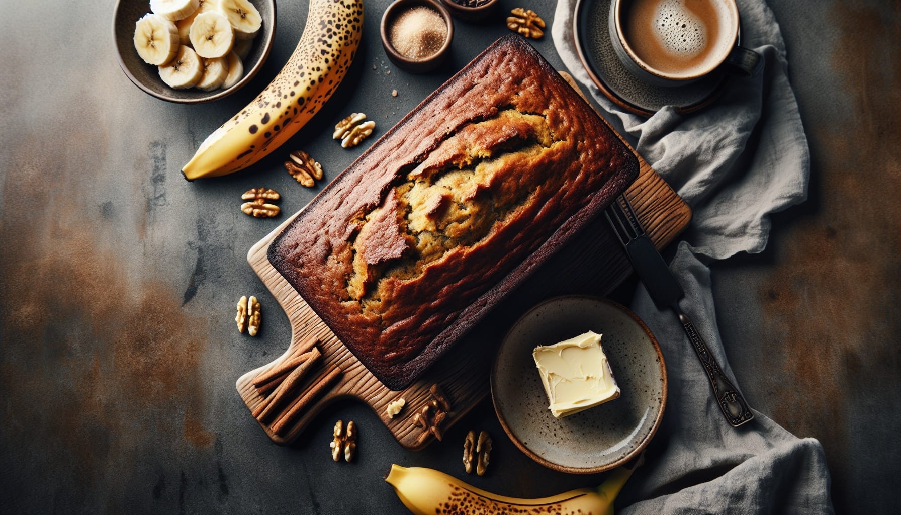 Basic Banana Bread - A delicious recipe by DigiDish