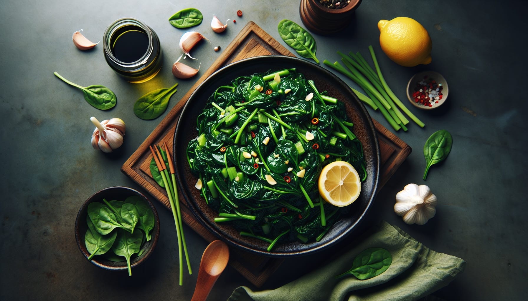 How to Make Perfect Sauteed Spinach - A delicious recipe by DigiDish