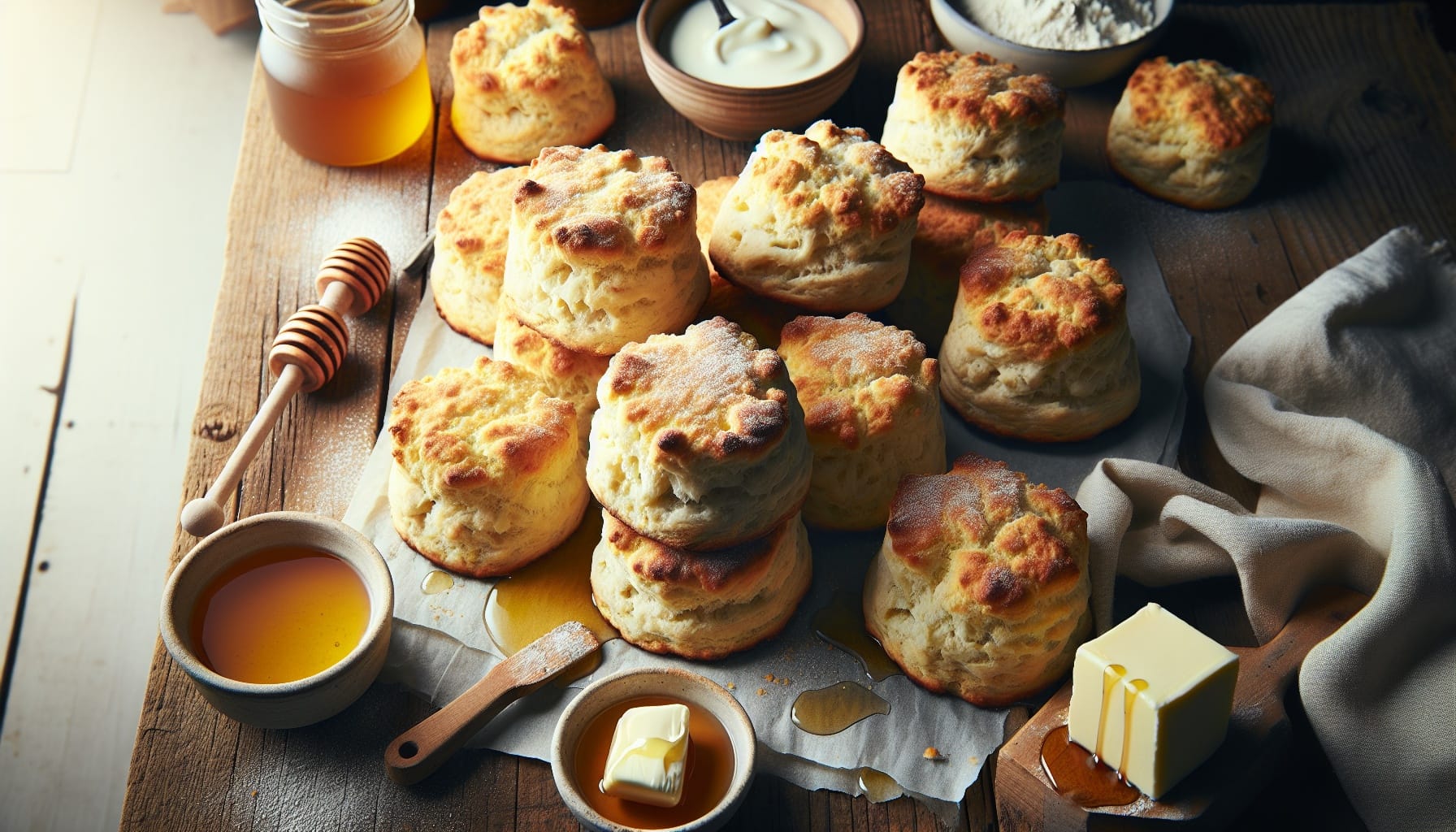 Fluffy Buttermilk Biscuits - A delicious recipe by DigiDish