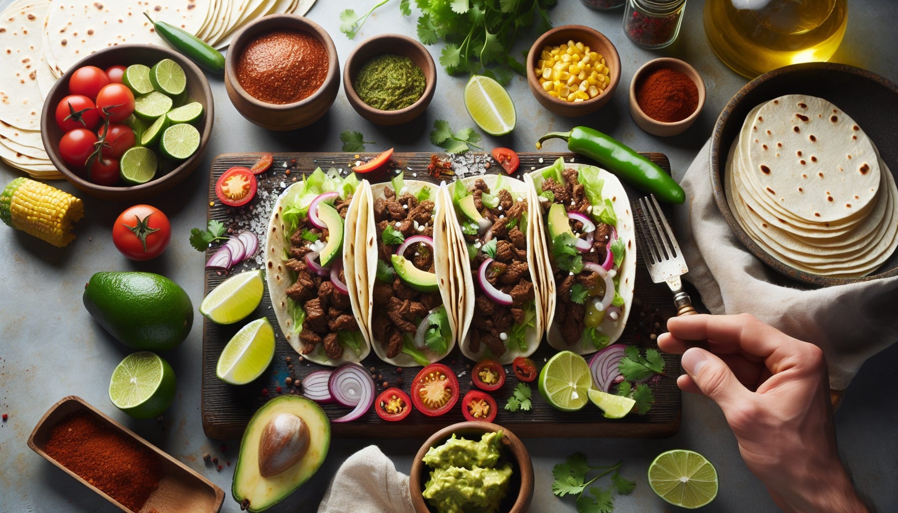 Simple Classic Beef Tacos - A delicious recipe by DigiDish