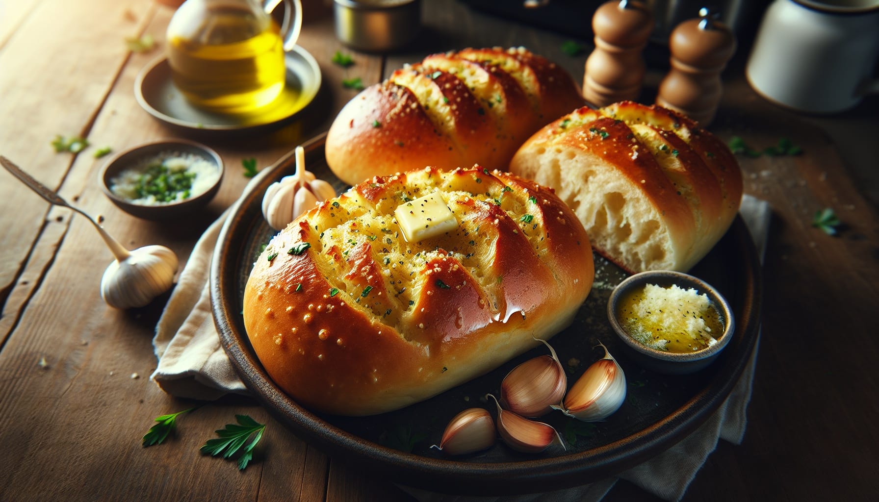 Simple Classic Garlic Bread - A delicious recipe by DigiDish