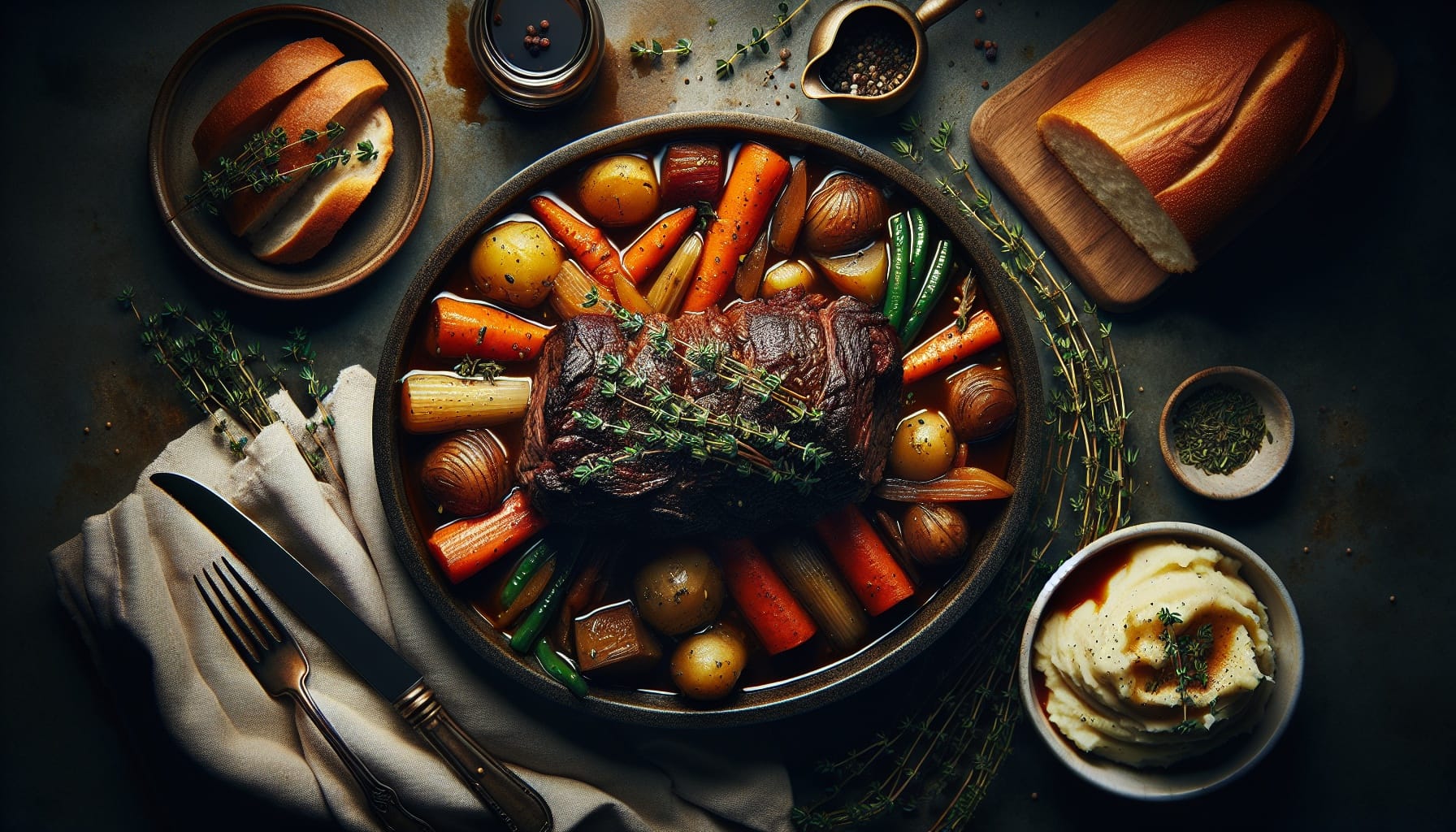 Simple Classic Pot Roast - A delicious recipe by DigiDish