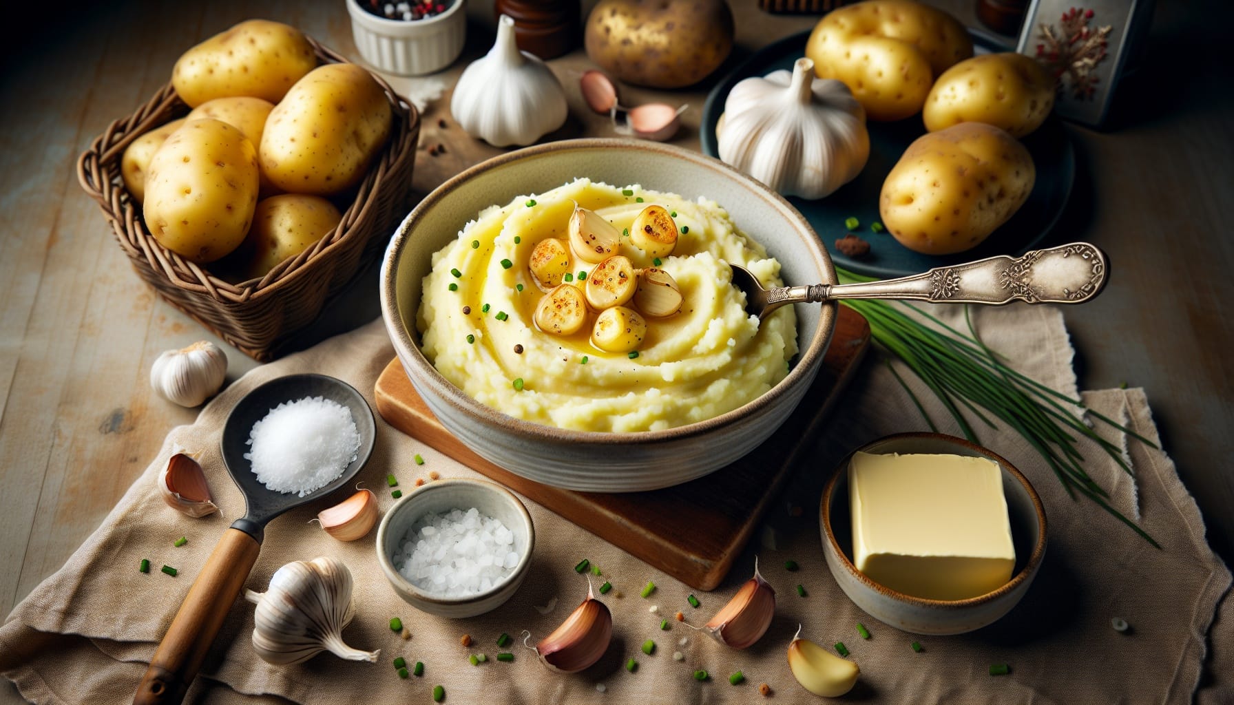 Simple Homemade Garlic Mashed Potatoes - A delicious recipe by DigiDish