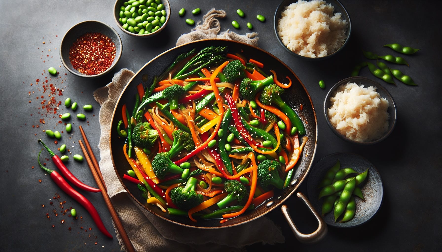 Simple Classic Vegetable Stir Fry - A delicious recipe by DigiDish