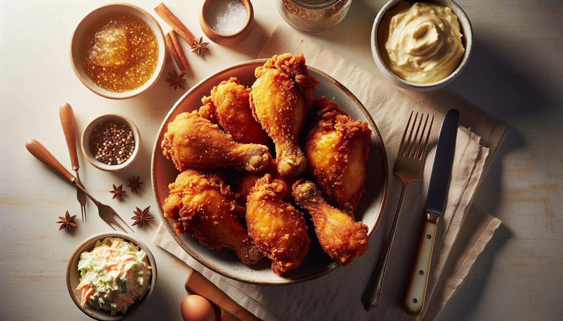 Simple Classic Fried Chicken - A delicious recipe by DigiDish
