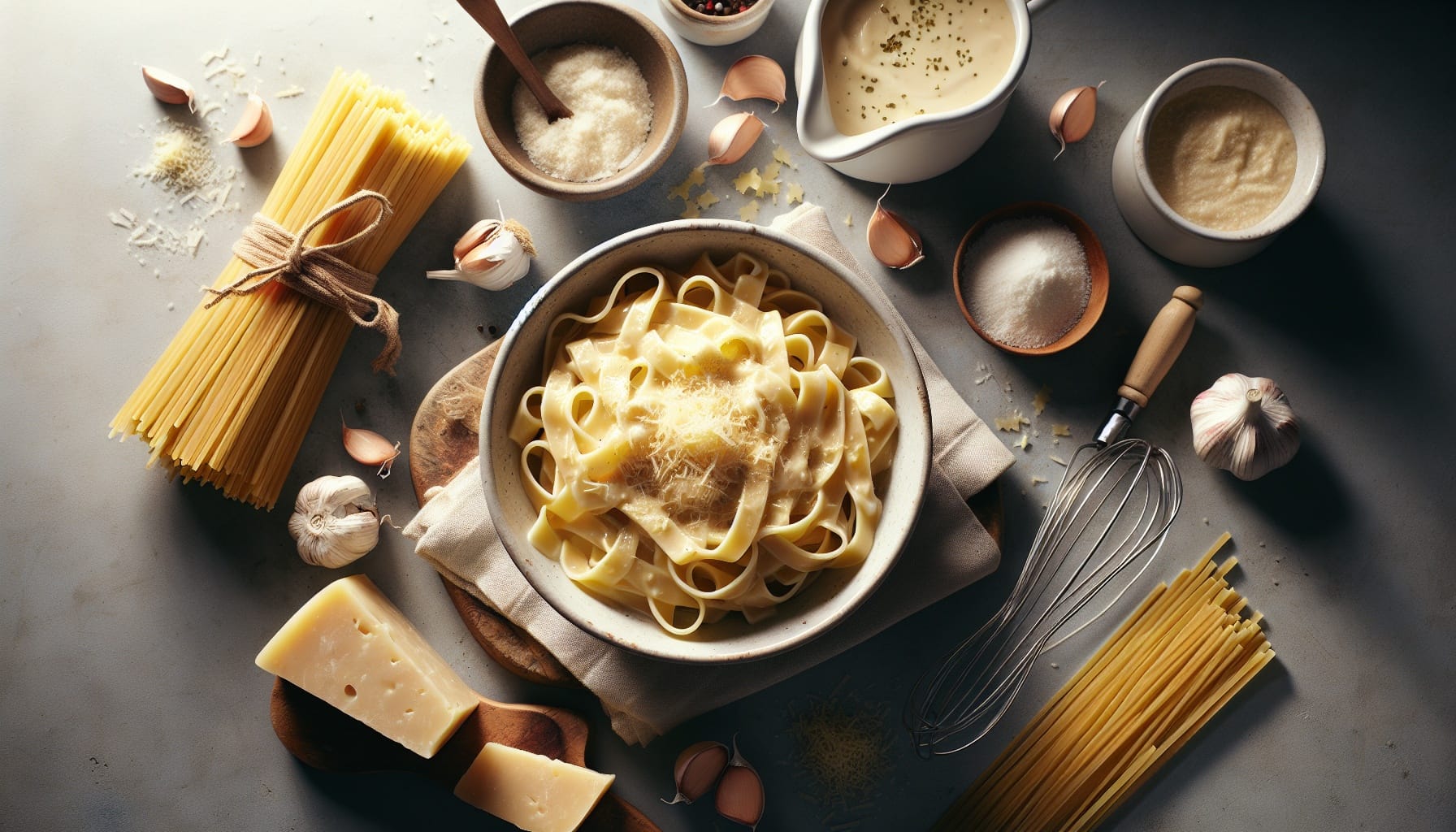 Classic Creamy Alfredo Sauce with Fresh Parmesan and Garlic - A delicious recipe by DigiDish