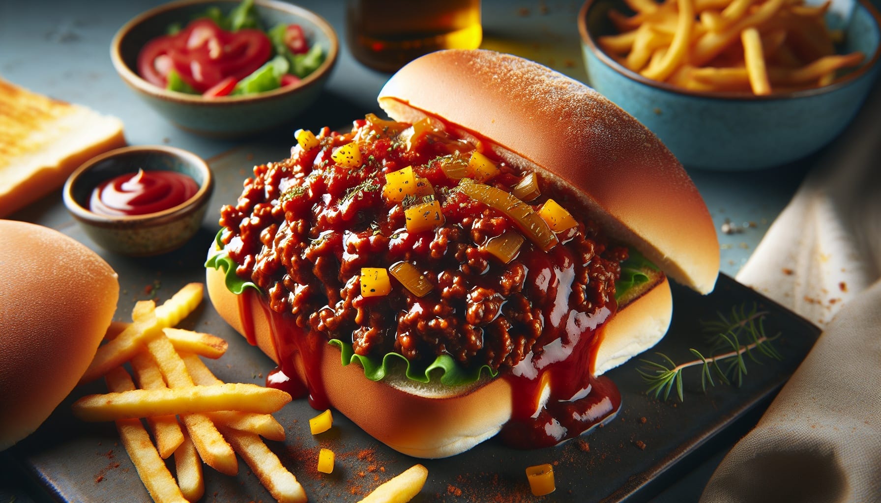 Classic Homemade Sloppy Joes with Sweet Tomato Sauce - A delicious recipe by DigiDish