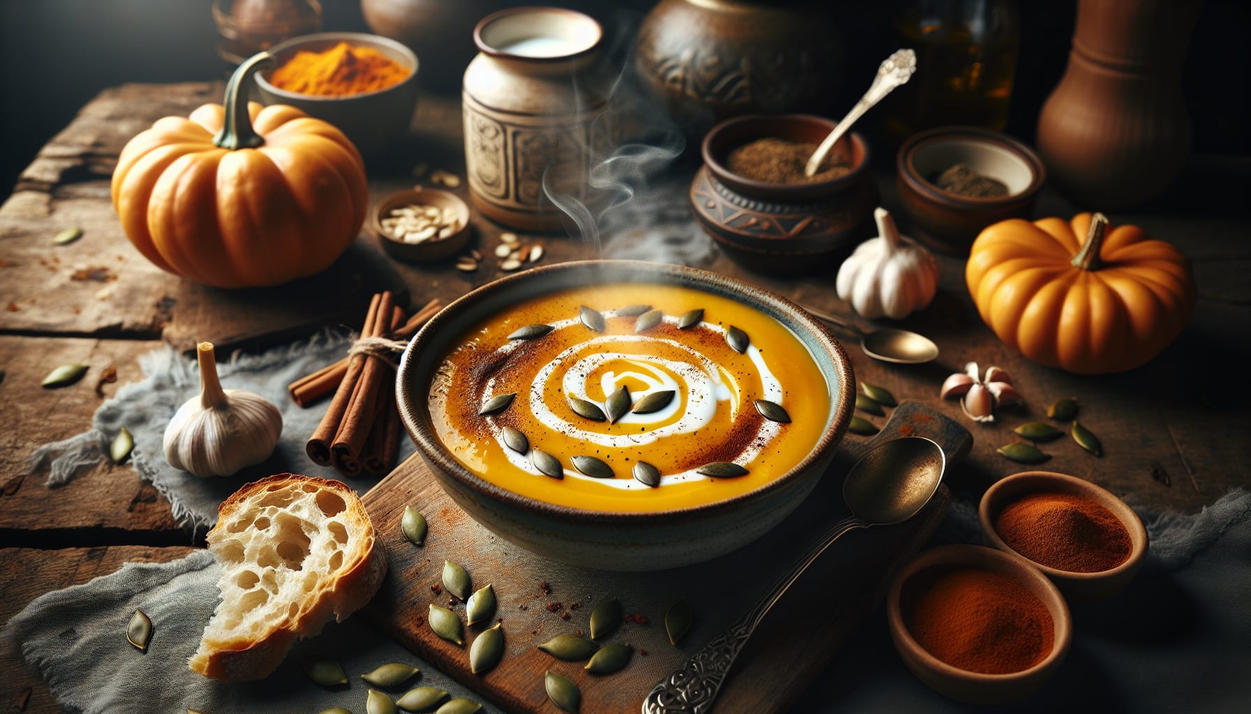 Simple Homemade Creamy Roasted Butternut Squash Soup - A delicious recipe by DigiDish