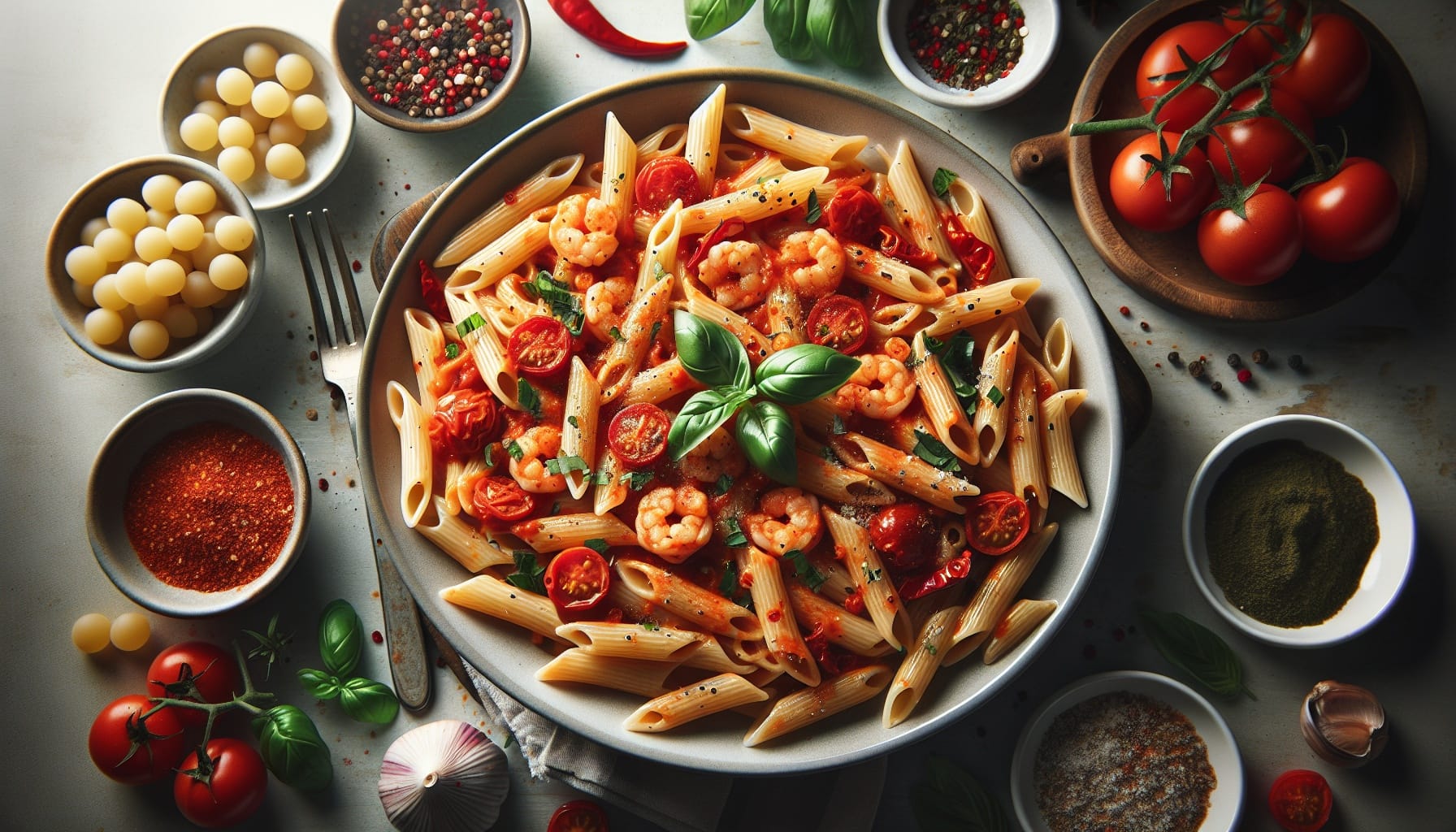 Simple Homemade Creamy Tomato Vodka Sauce Pasta - A delicious recipe by DigiDish