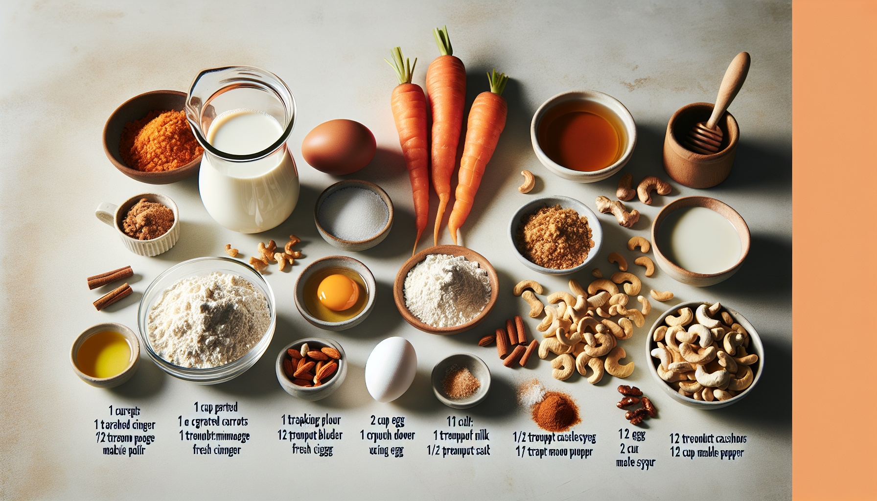 Carrot Ginger Pancakes with Spicy Maple Cashew Drizzle Recipe