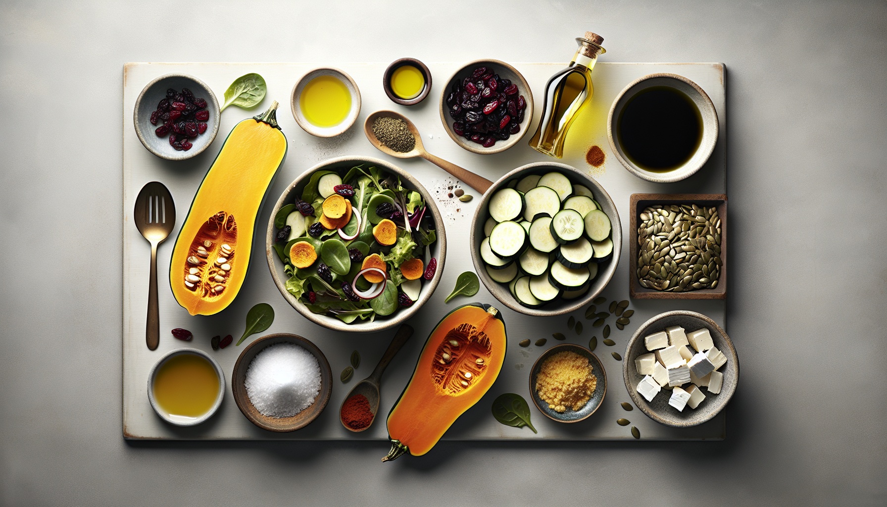 Roasted Delicata Squash Salad with Cranberry Balsamic Glaze and Pepita Crunch Recipe