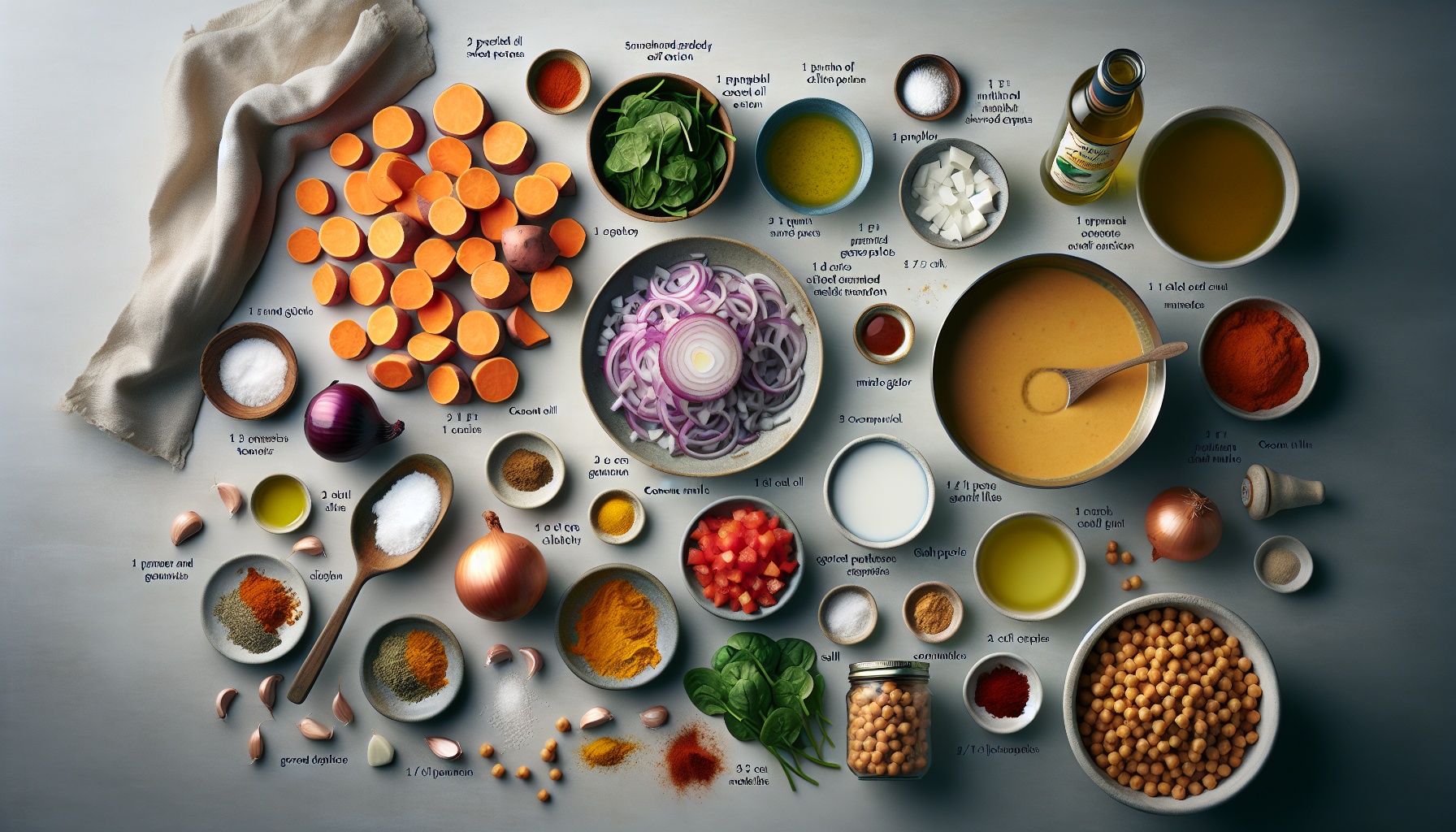 Coconut Curry Chickpea Pie with Golden Sweet Potato Crust Recipe