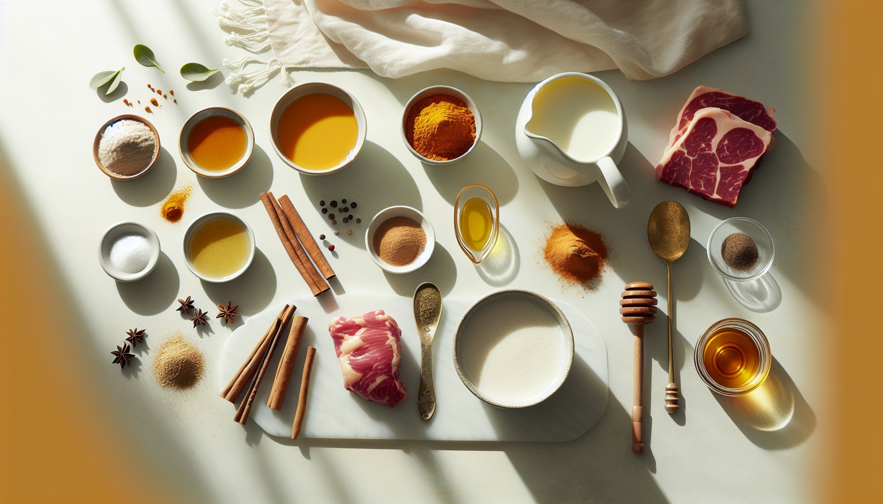 Turmeric Honey Latte with Cinnamon and Vanilla Recipe
