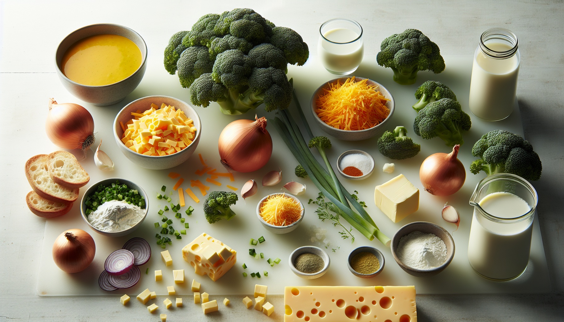 Classic Creamy Broccoli Cheddar Soup Recipe