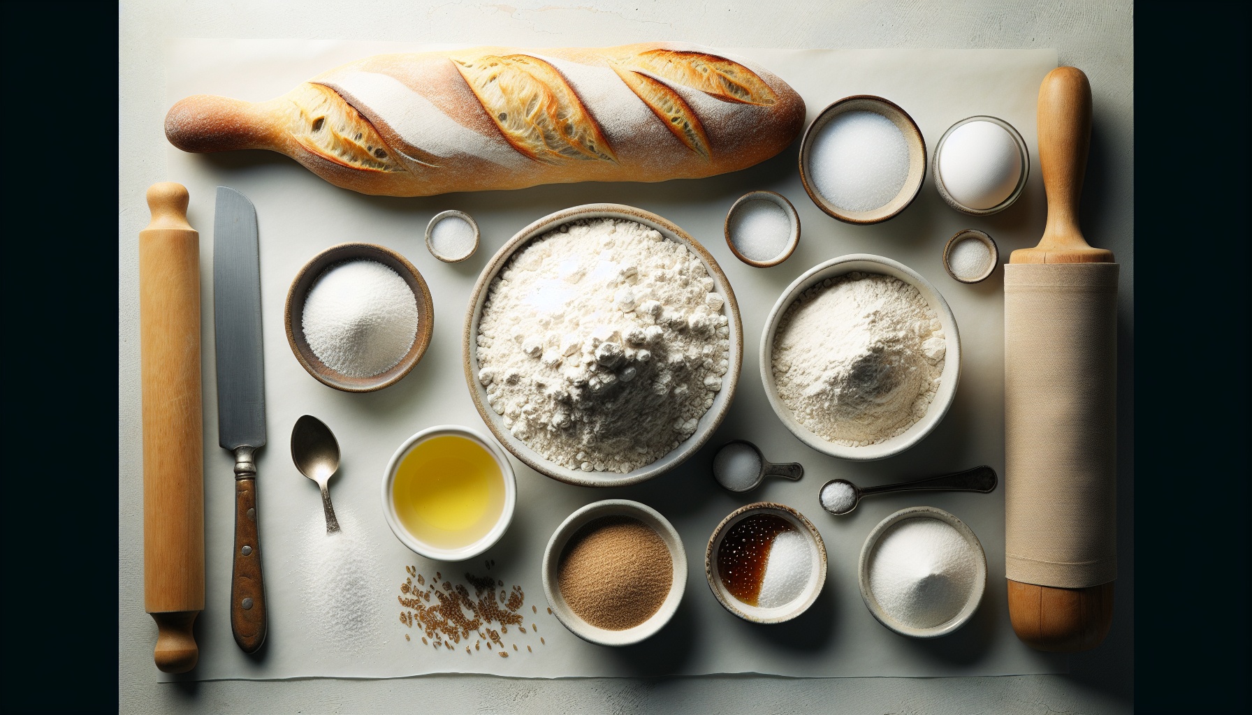 Classic Homemade French Baguette Recipe