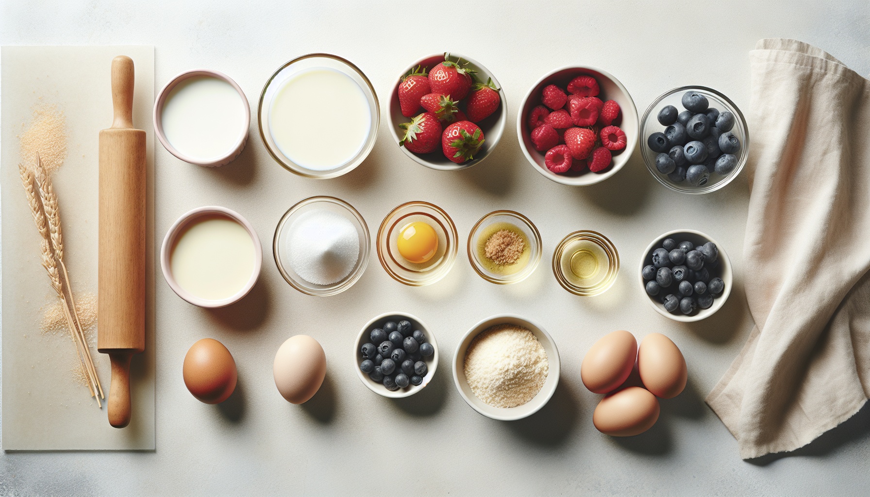 Classic Homemade Vanilla Pudding with Fresh Berries Recipe