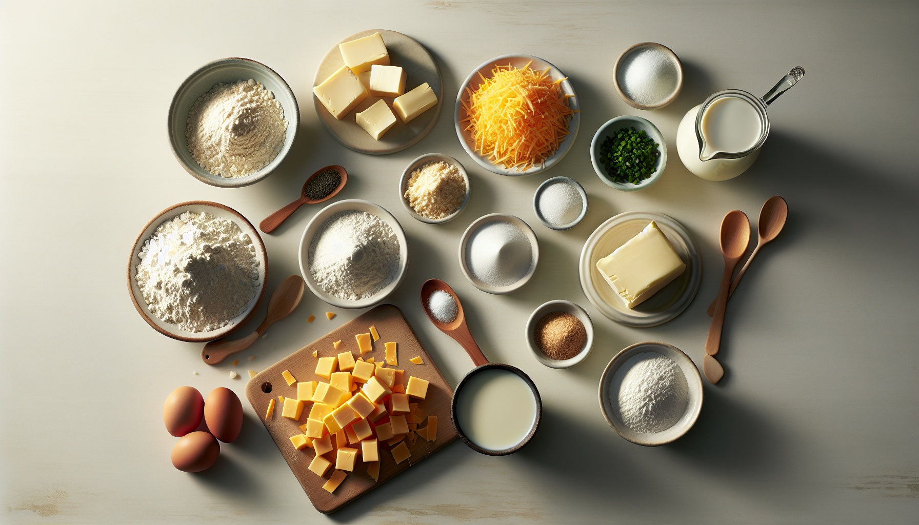 Easy Homemade Cheddar and Chive Biscuits Recipe