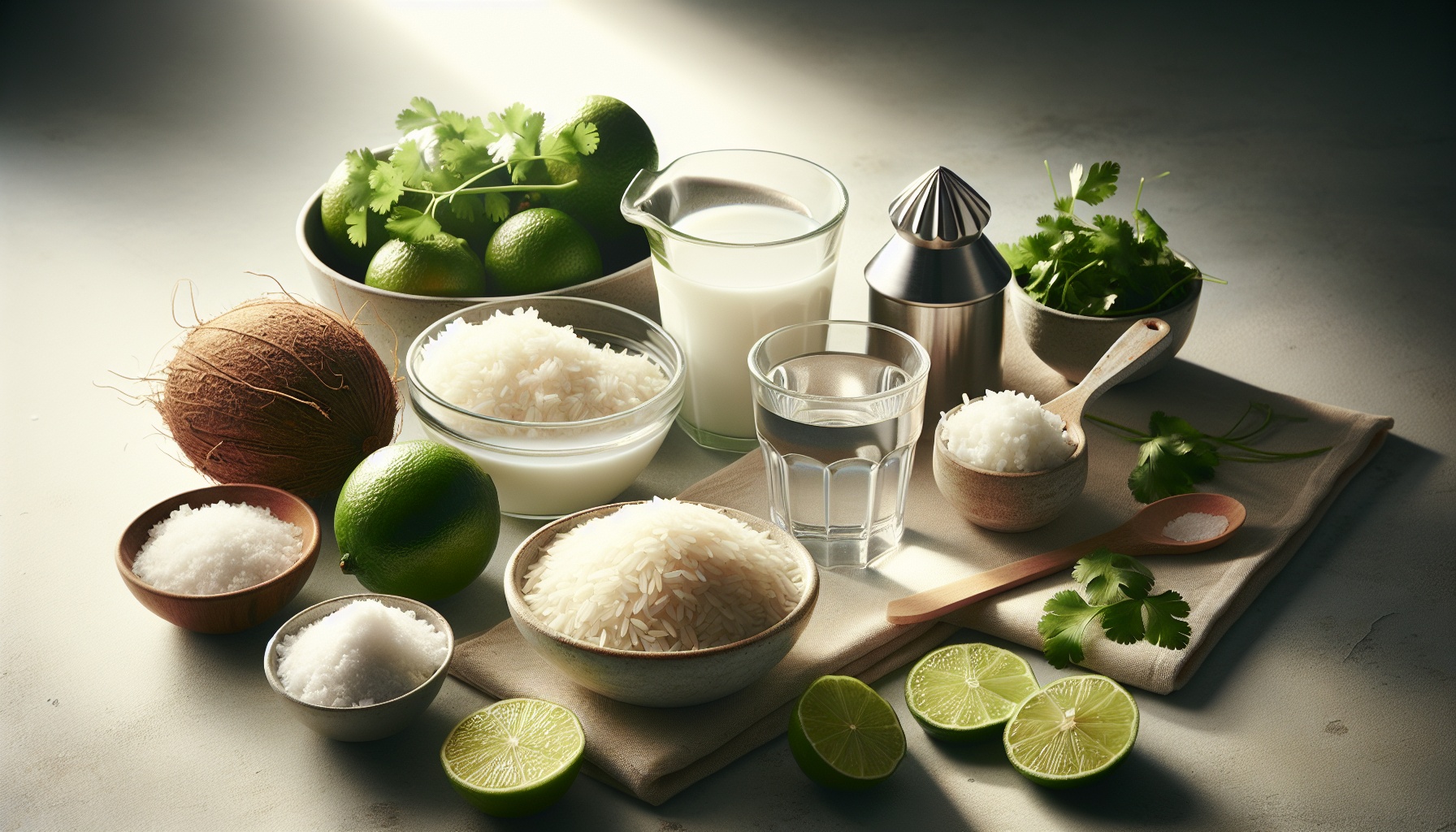 Easy Homemade Coconut Lime Rice with Fresh Cilantro Recipe