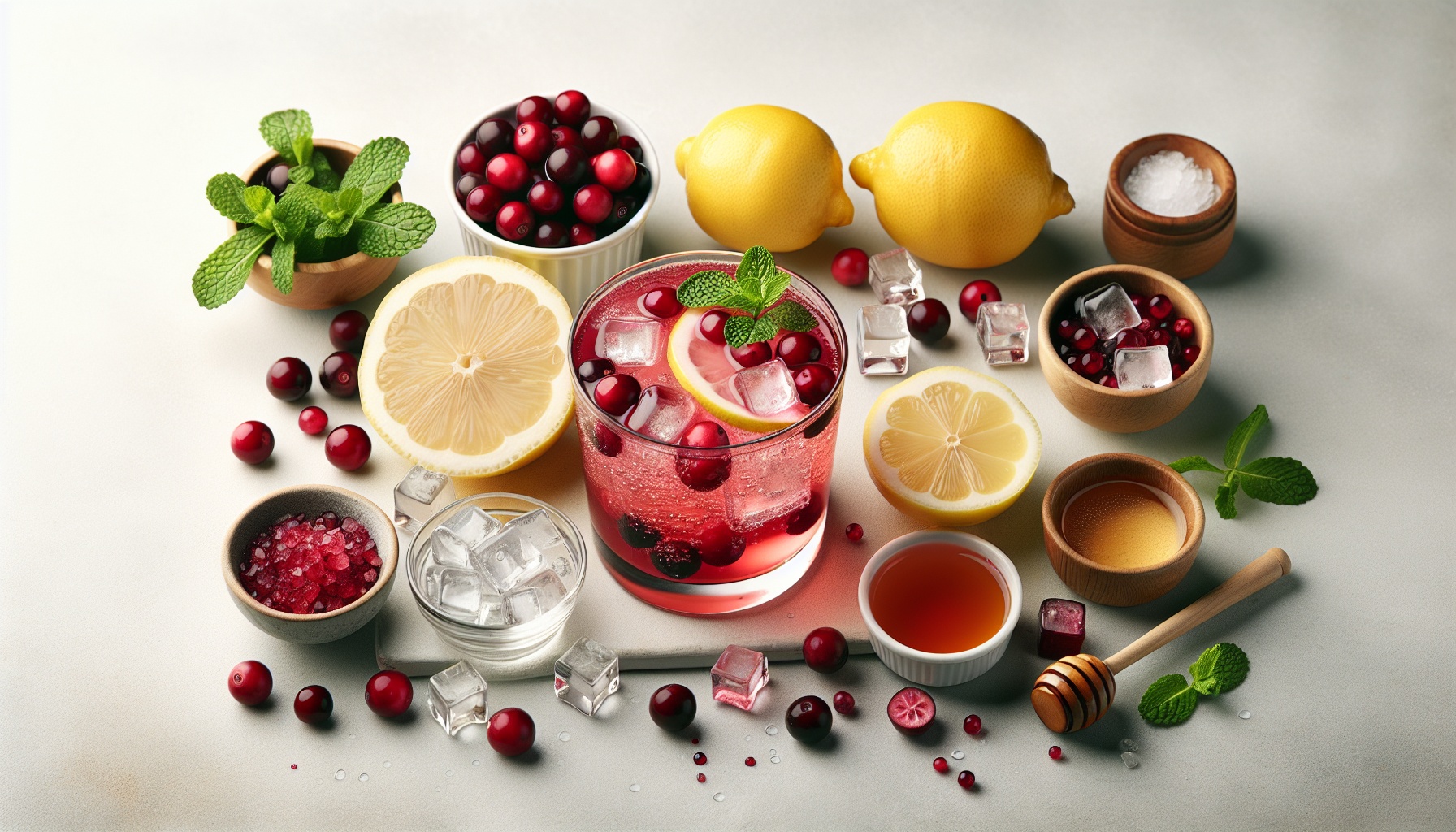 Easy Homemade Cranberry Lemonade Mocktail Recipe