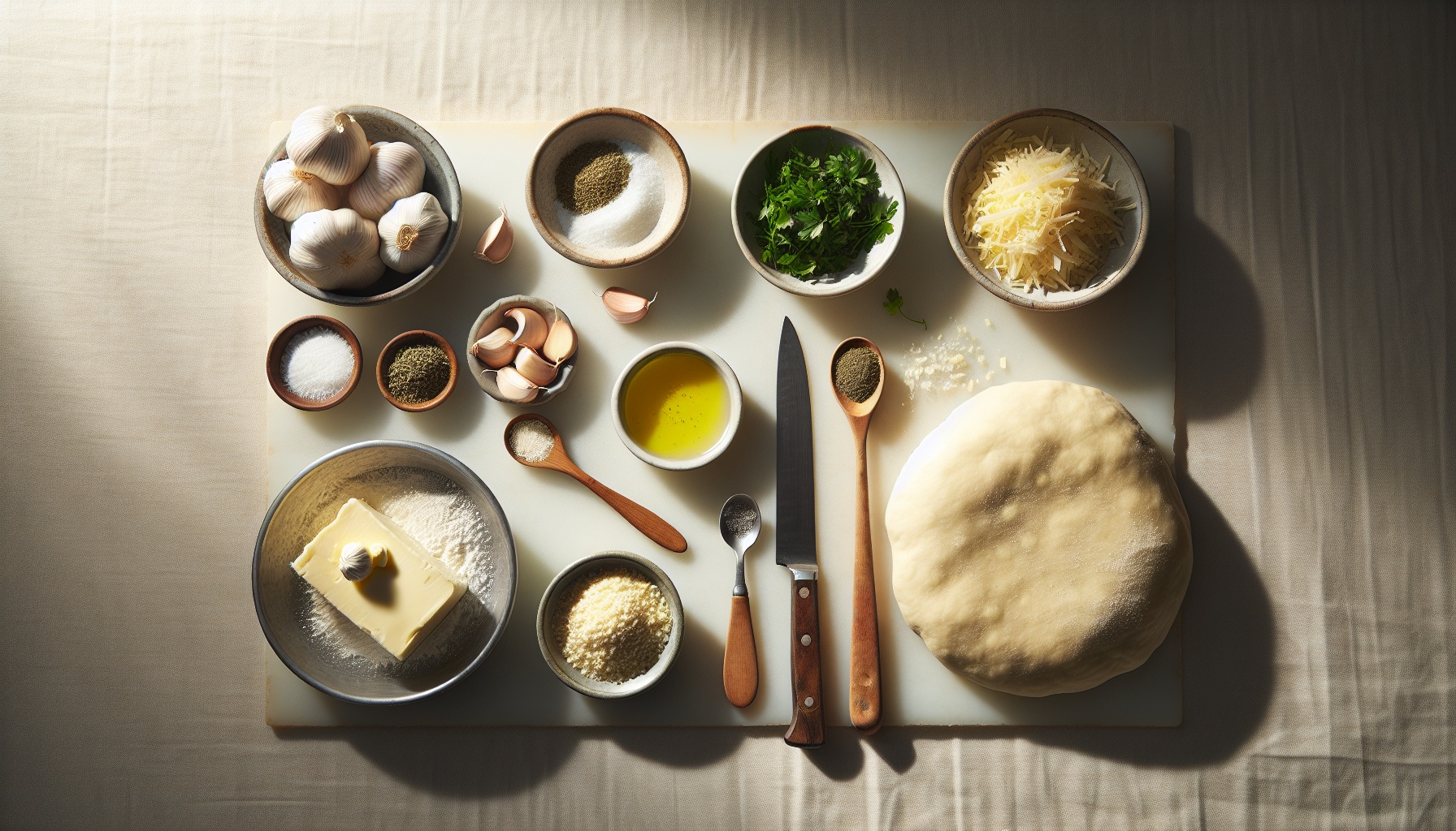 Easy Homemade Garlic Knots with Parmesan Butter Recipe