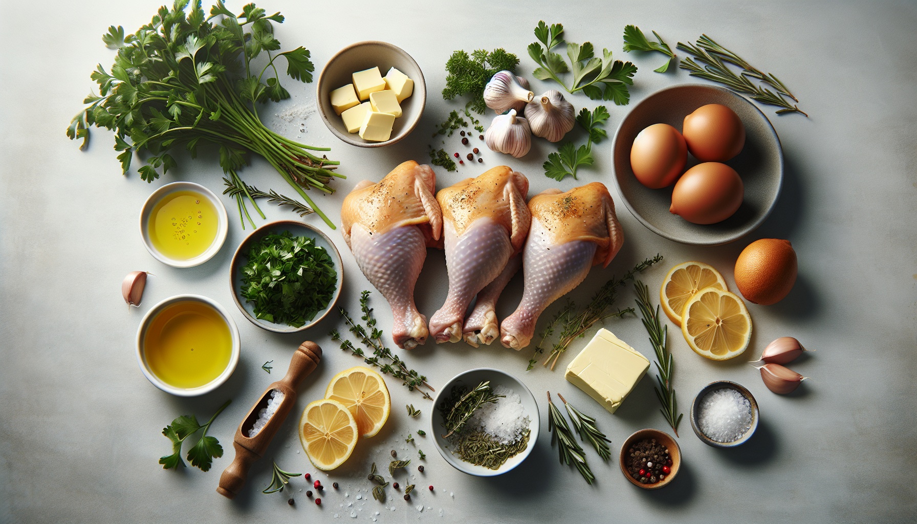Quick and Easy Herb Butter Roasted Chicken Legs Recipe