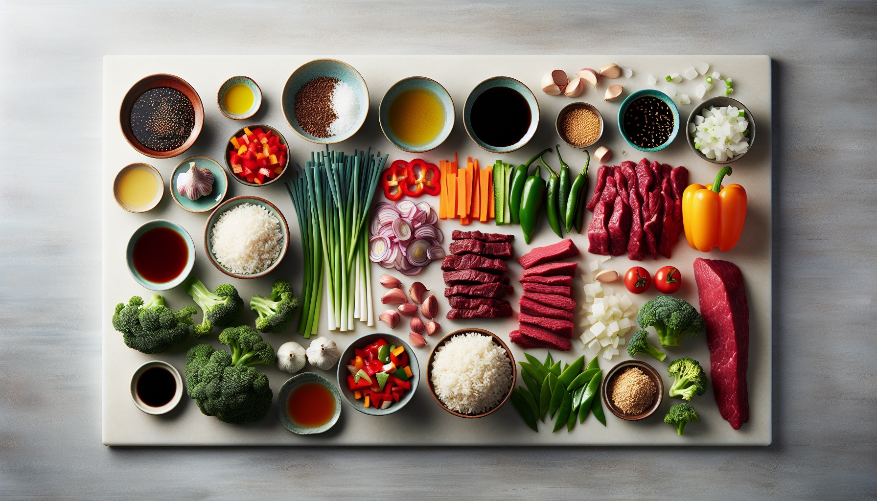 Simple Homemade Beef and Vegetable Stir Fry with Garlic Ginger Sauce Recipe