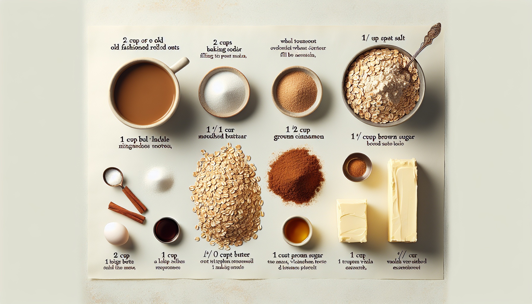 Simple Homemade Chewy Molasses Oatmeal Bars Recipe