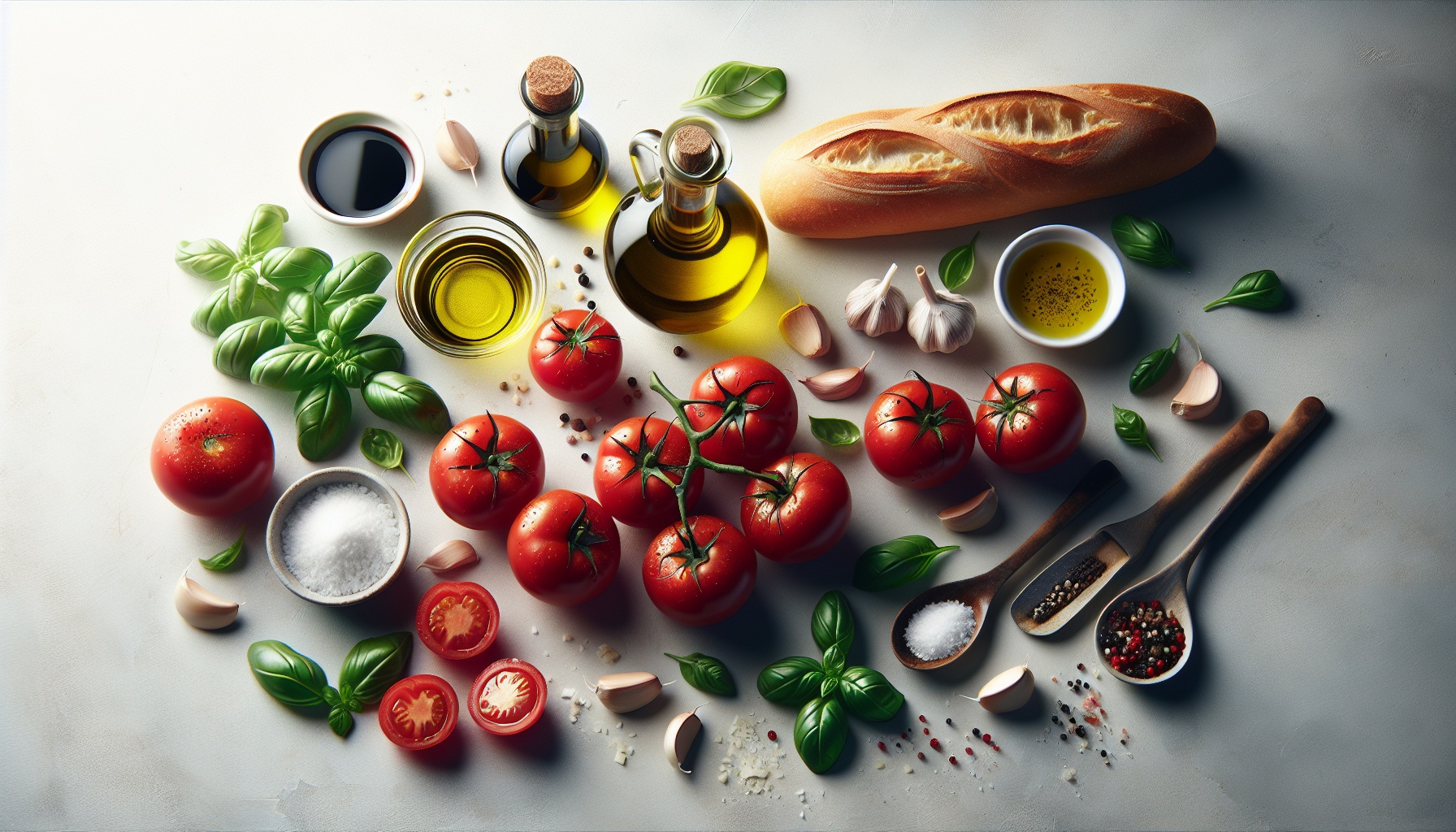 Simple Homemade Classic Tomato Bruschetta Recipe