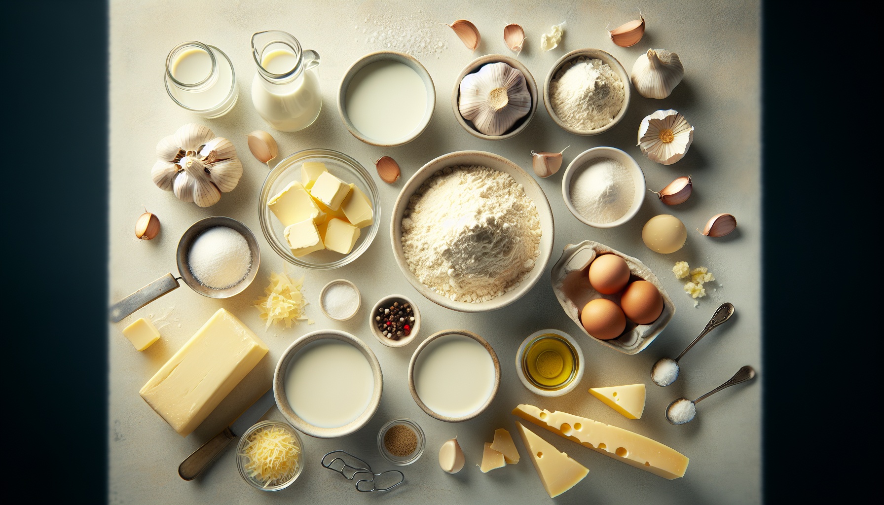 Simple Homemade Creamy Garlic White Sauce Recipe