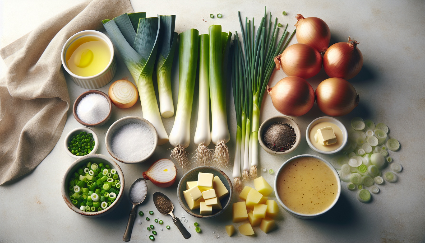 Simple Homemade Creamy Leek and Potato Soup Recipe