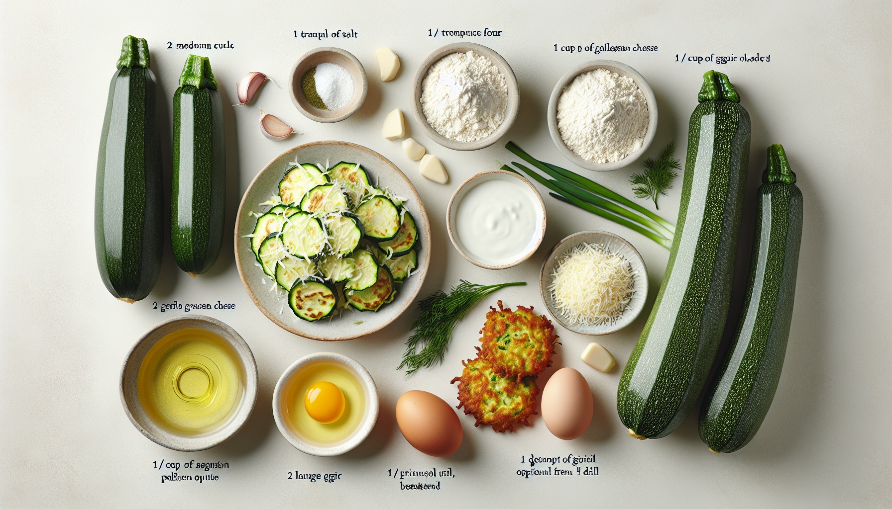 Simple Homemade Crispy Zucchini Fritters with Garlic Yogurt Sauce Recipe