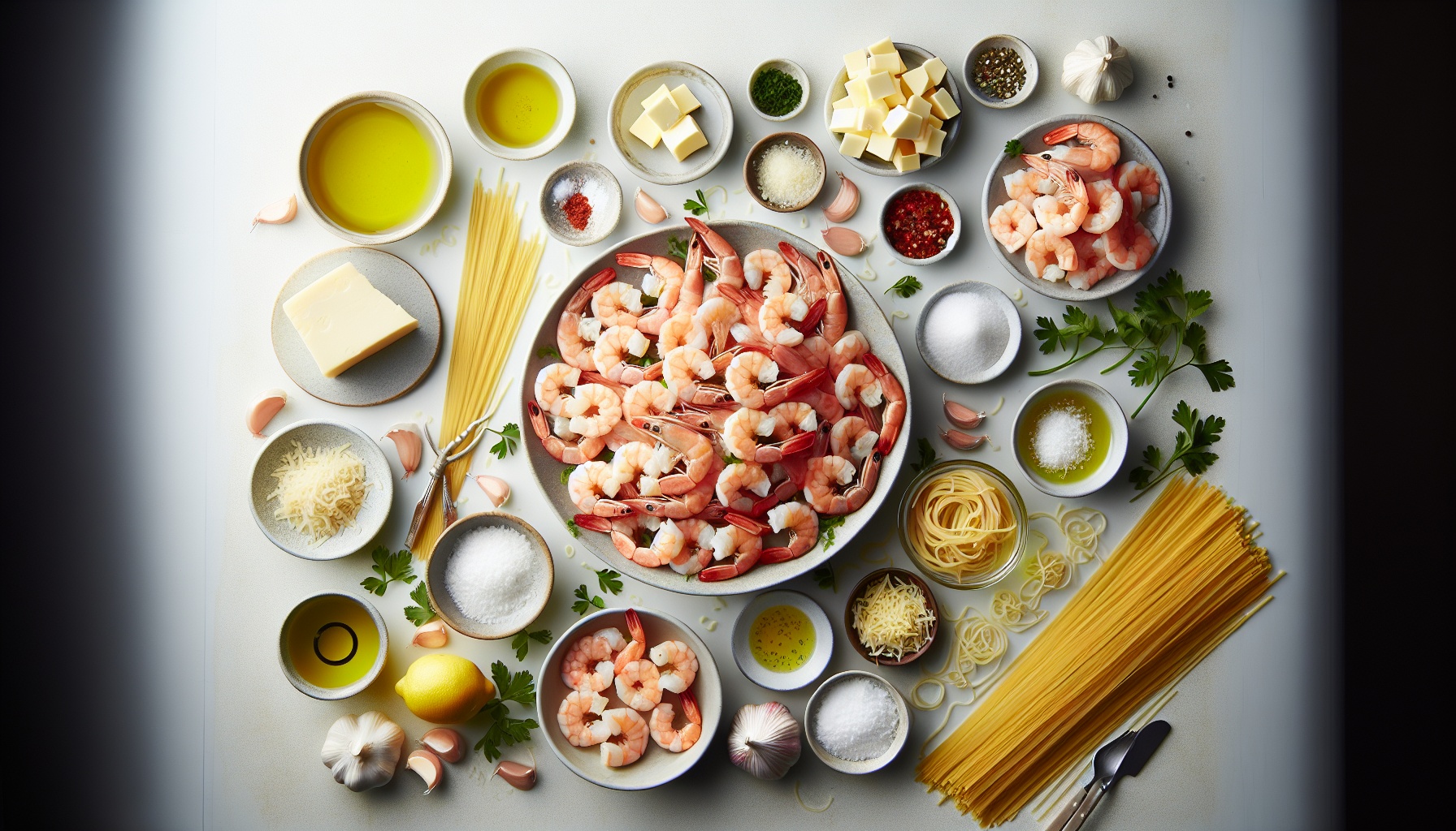Simple Homemade Garlic Butter Shrimp Pasta Recipe