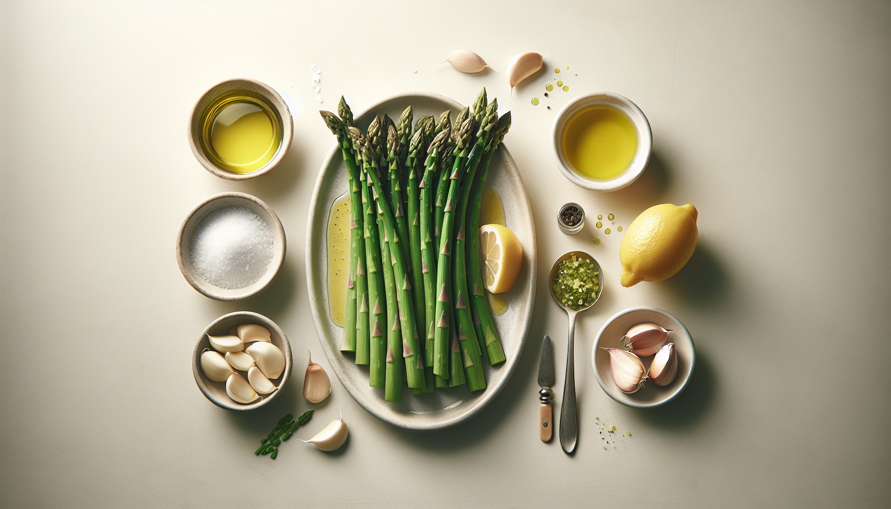 Simple Homemade Garlic Lemon Roasted Asparagus Recipe