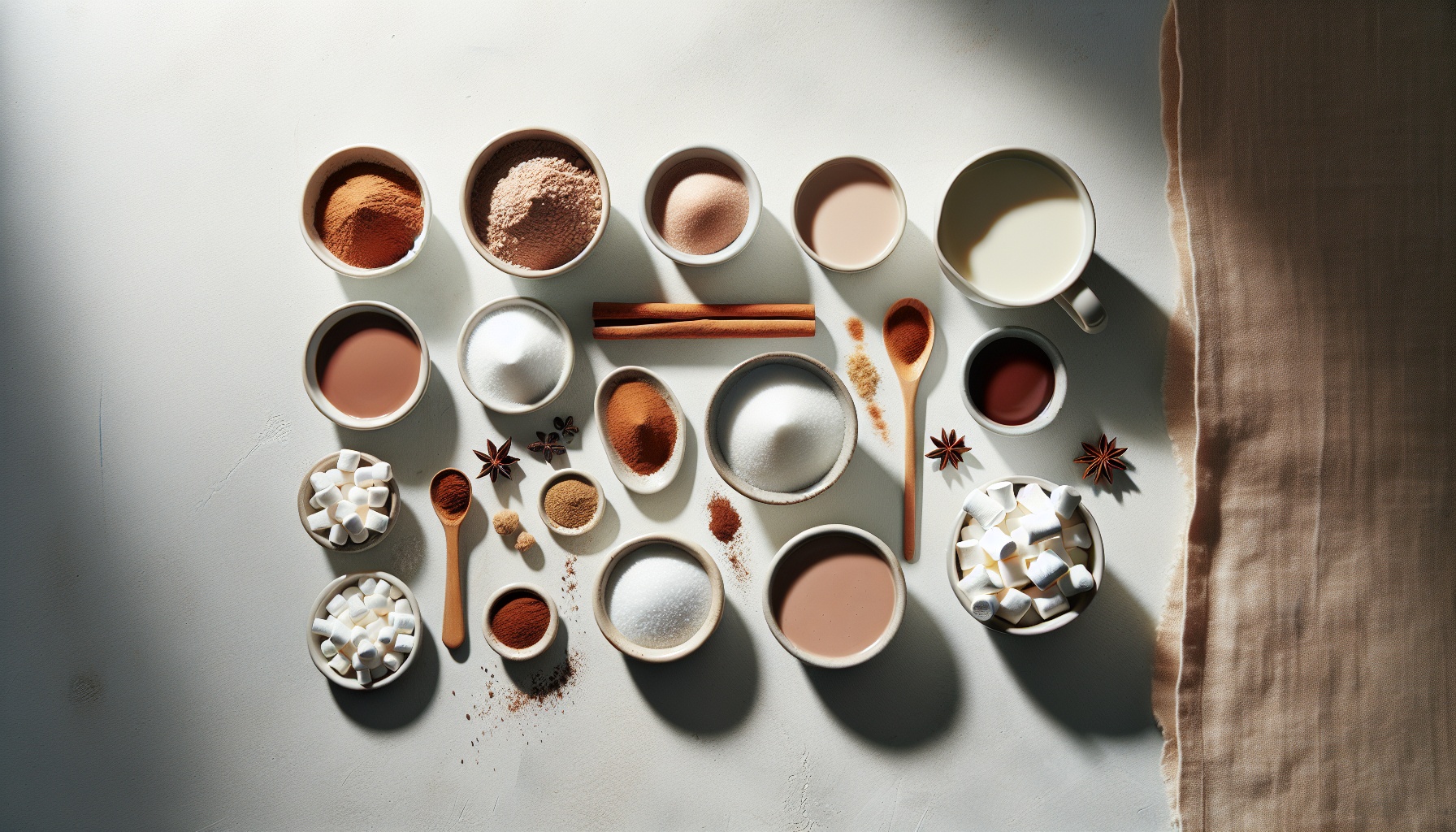 Simple Homemade Spiced Hot Chocolate with Marshmallow Swirl Recipe