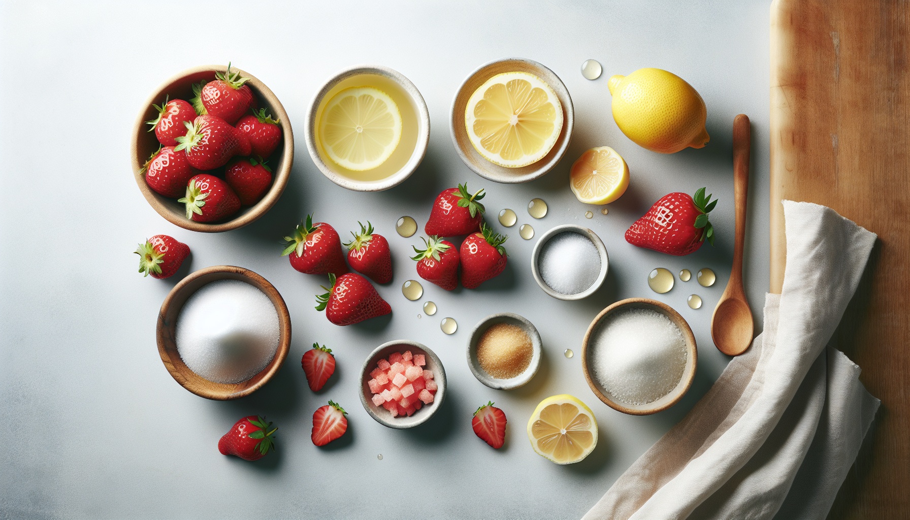 Simple Homemade Strawberry Lemonade Sorbet Recipe