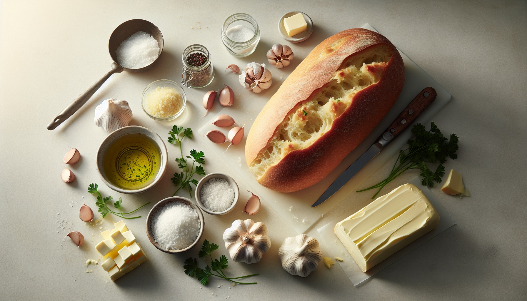 How to Make Perfect Garlic Bread Recipe